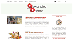 Desktop Screenshot of alexandrabohan.com